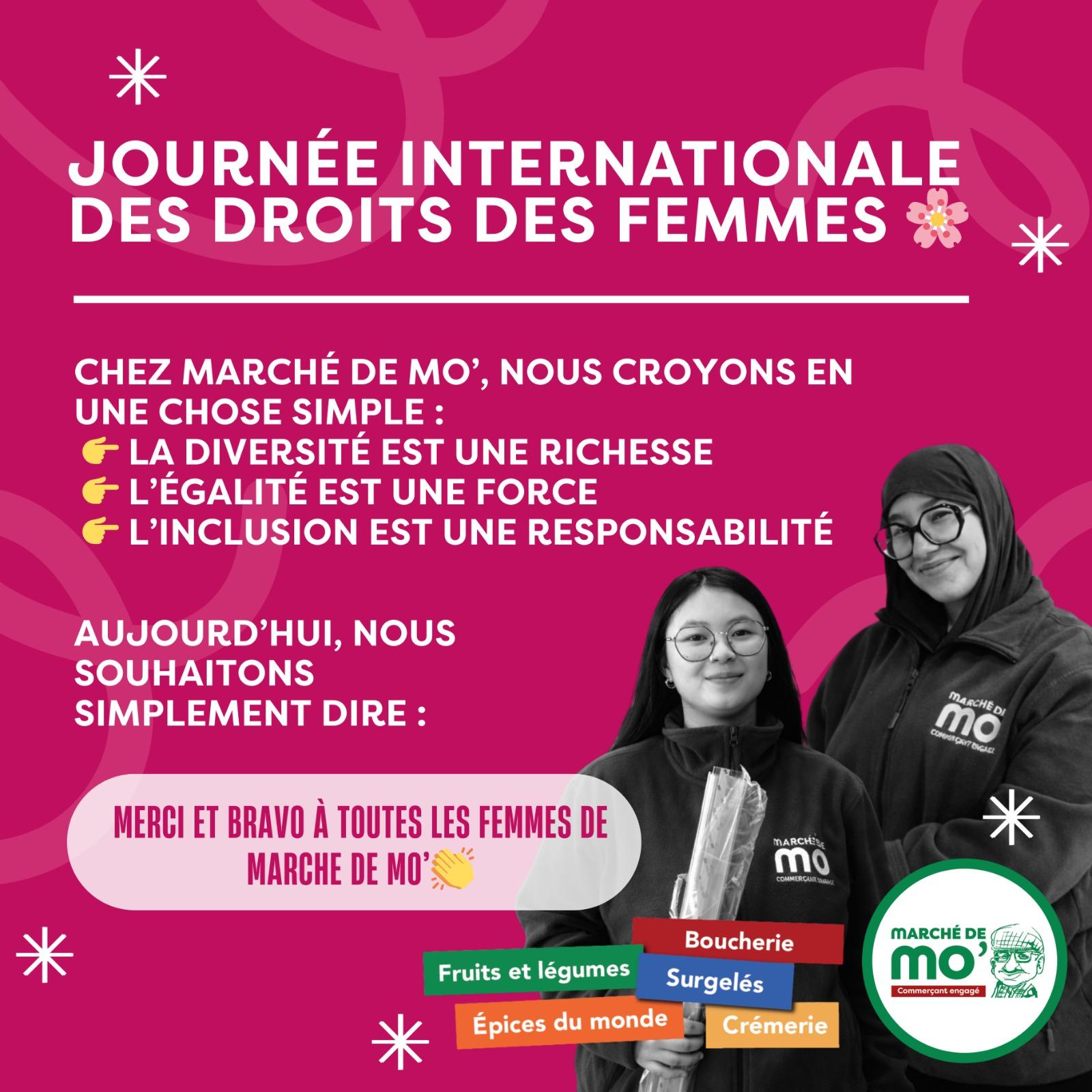 Un soutien inébranlable pour les droits des femmes